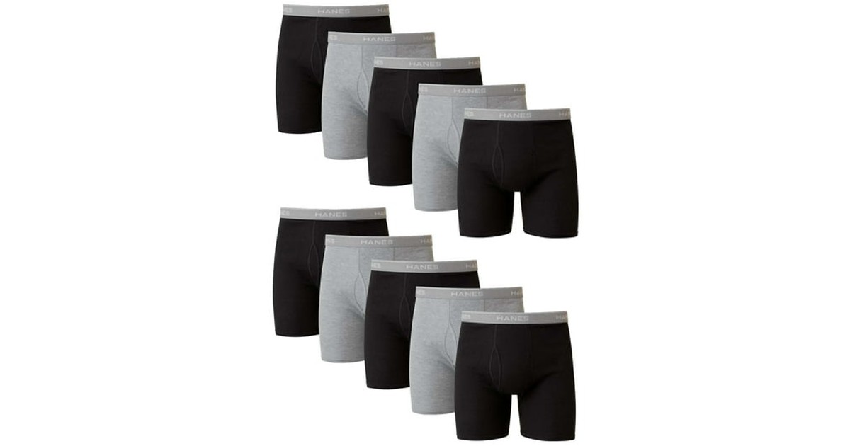 Hanes Boxer Briefs 10-Pack