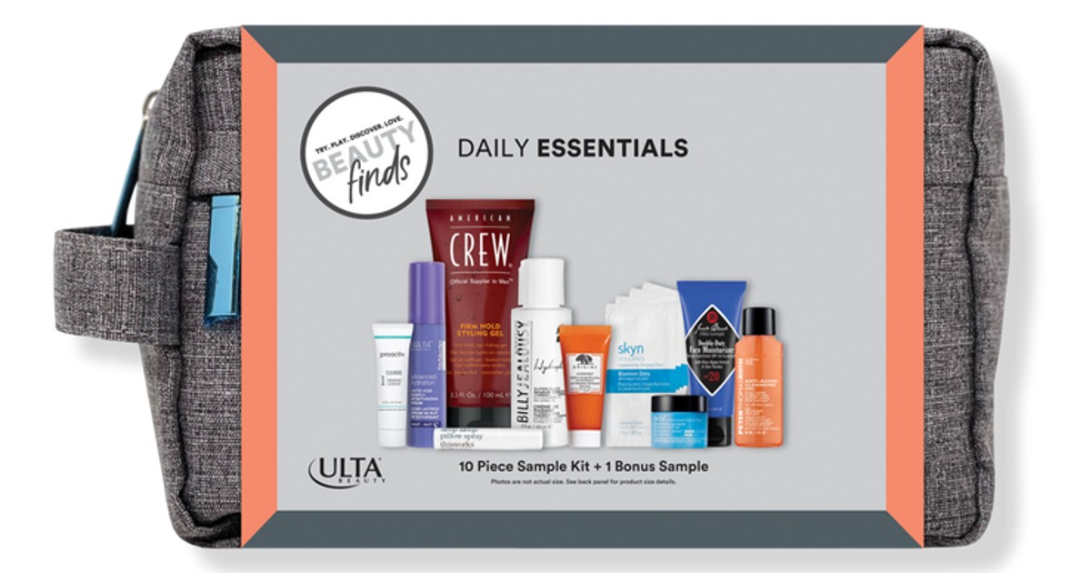 ULTA Daily Essentials 10-Piece Sample Kit ONLY $15 (Reg $30)