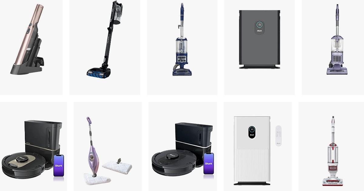 Save Up to 250 OFF Shark Vacuums, Air Purifiers, and Mops Daily