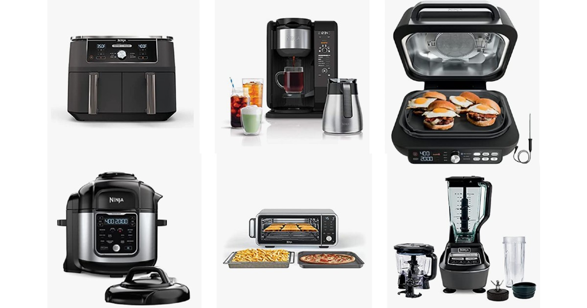 Save Up to 120 OFF Ninja Blenders, Air Fryers, and More Daily Deals