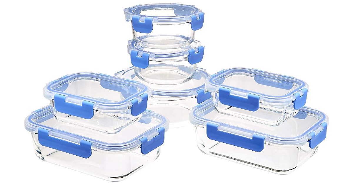 Amazon Basics Food Storage Container 14Pc ONLY 18.52 (Reg 30) Daily Deals & Coupons