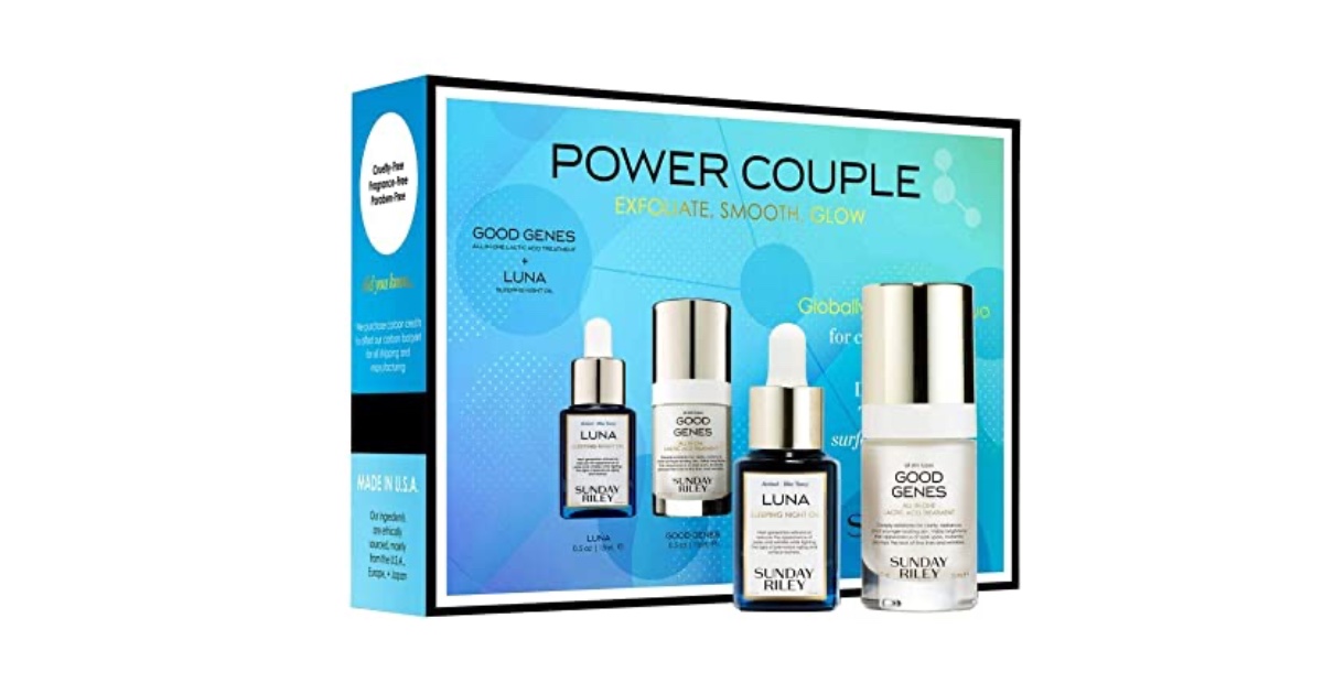 Sunday Riley Power Couple Kit ONLY 41 Reg 72 Daily Deals Coupons