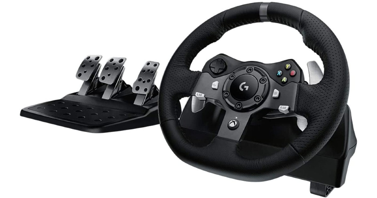 Logitech Driving Racing Wheel w/ Pedals