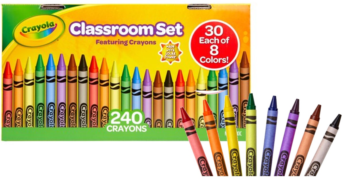 Crayola Crayons 240-Count ONLY...