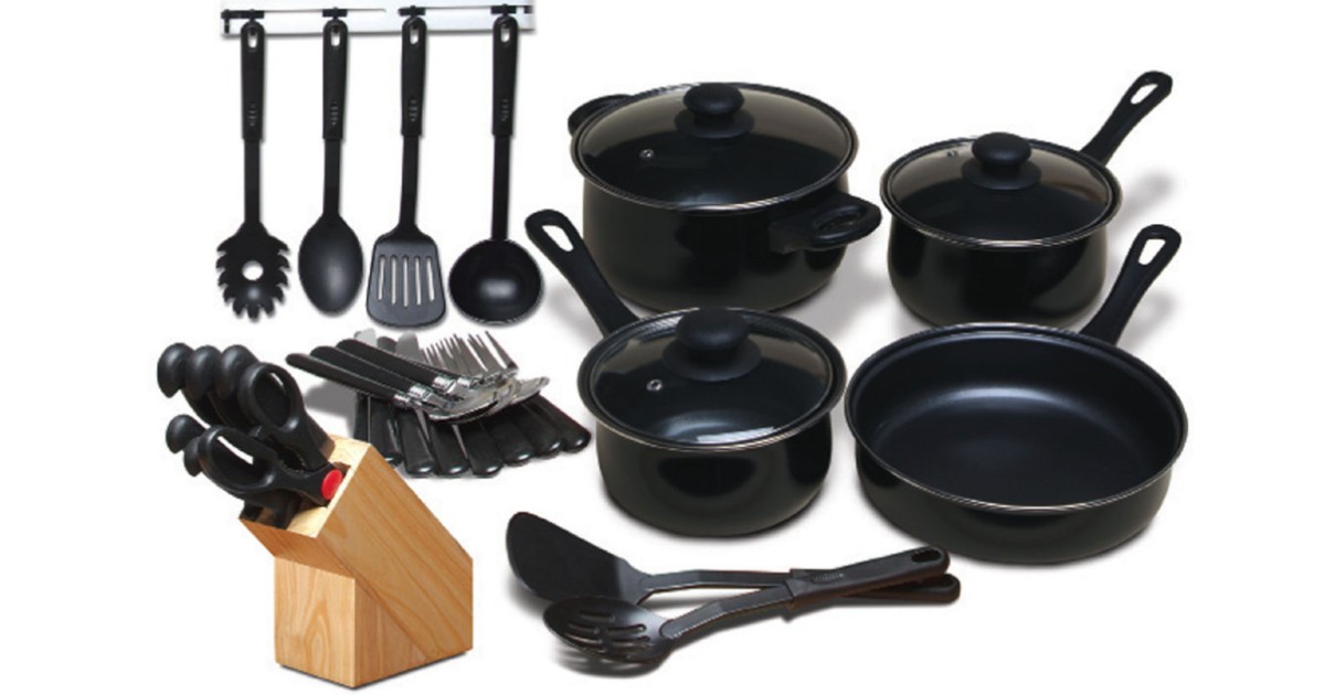 32Piece Kitchen Combo Set ONLY 48.99 (Reg 96) Daily Deals & Coupons