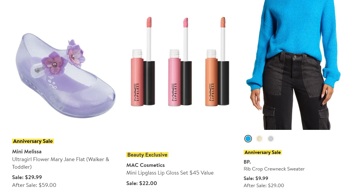 Nordstrom Anniversary Sale is.