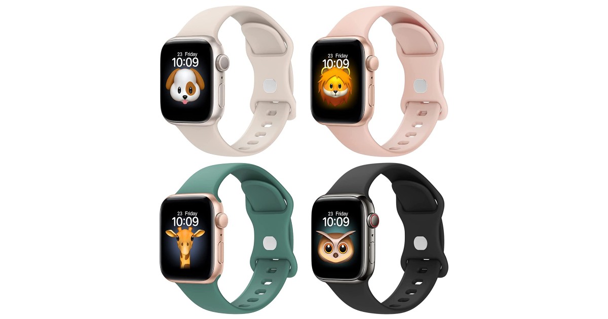 4-Pack Bands for Apple Watch