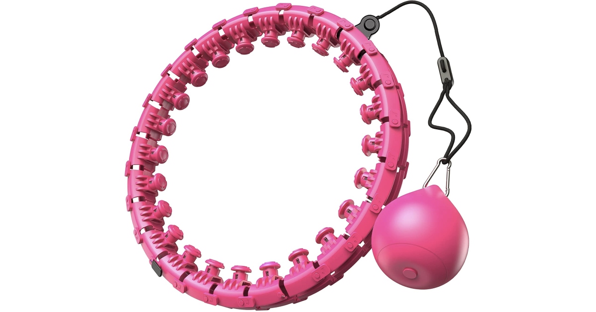 Weighted Smart Hula Hoop ONLY 24.99 (Reg. 80) Deals & Coupons