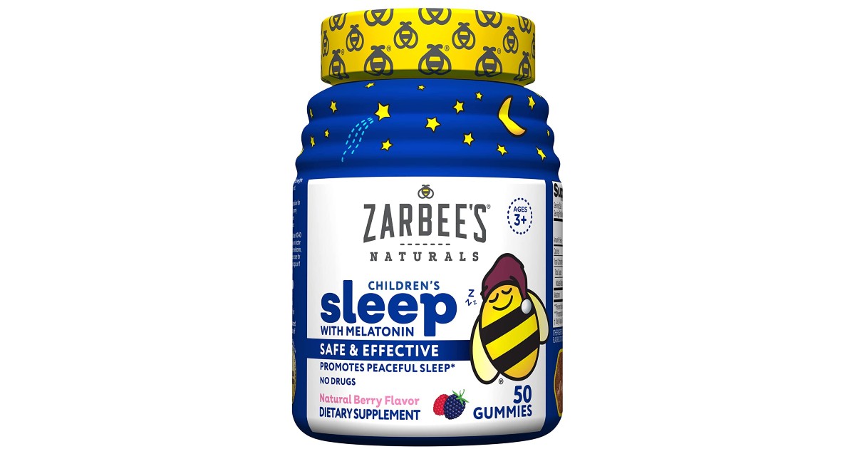 Zarbee's Kids 1mg Melatonin Gummy ONLY 8.01 (Reg 22) Daily Deals