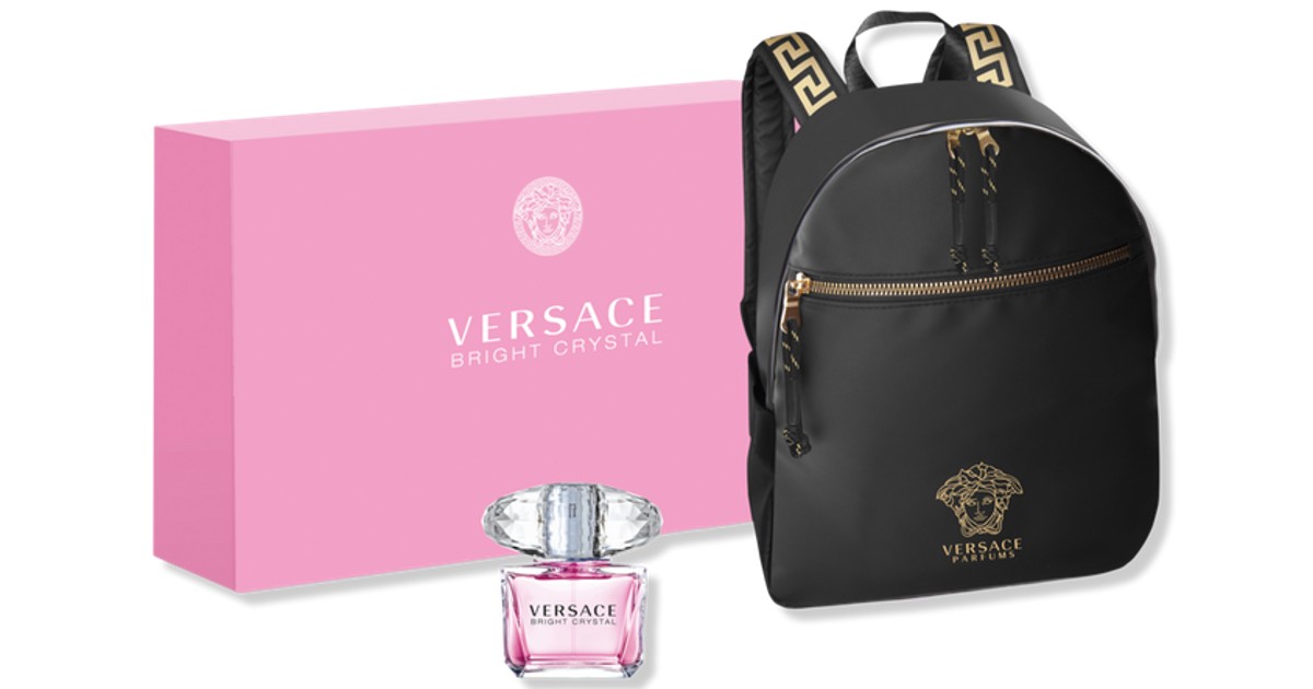 Versace Bright Crystal Backpack Set