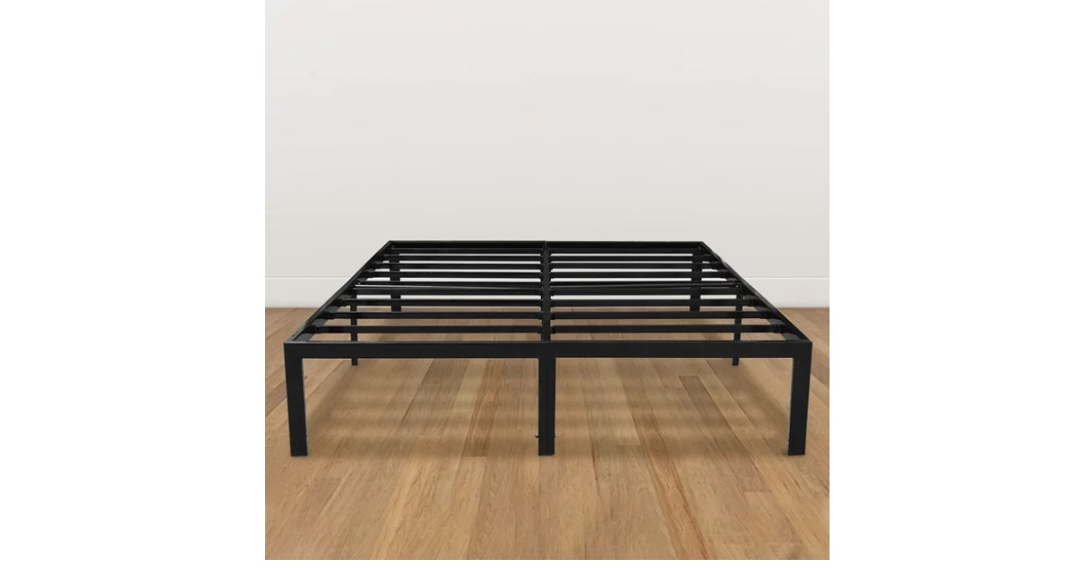 Queen Sized Metal Platform Bed...