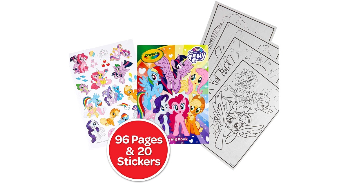 Crayola My Little Pony Coloring Book