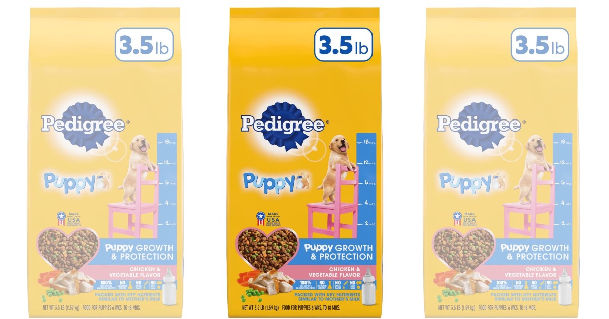 Pedigree 3.5-Pound Puppy Dry Food 