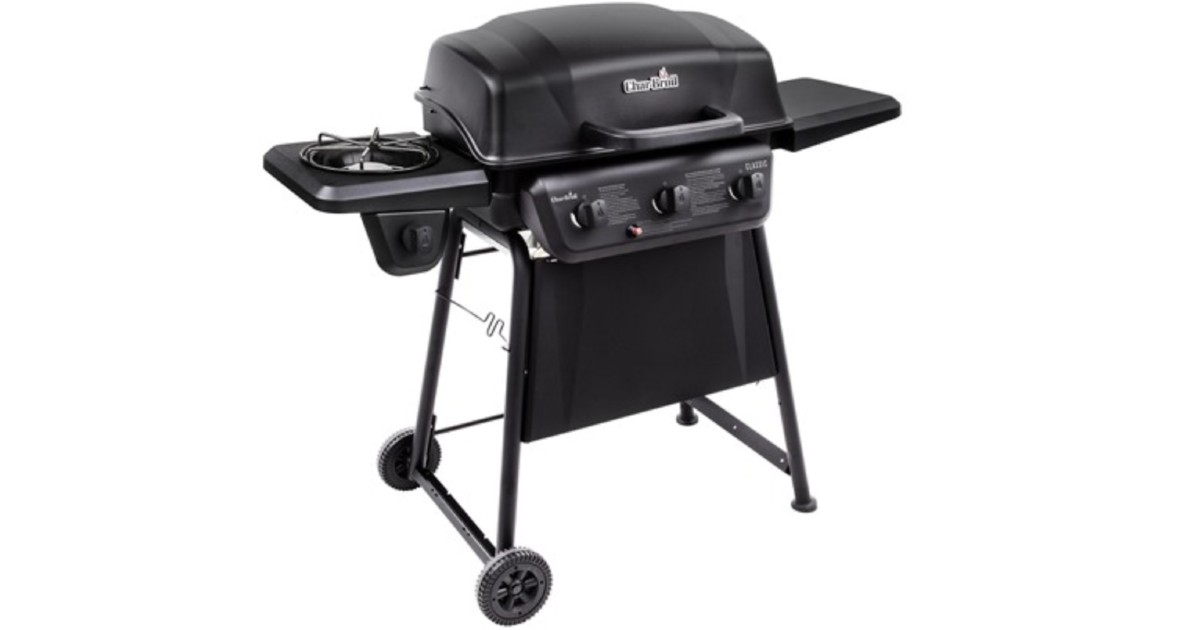 Char-Broil Gas Grill with Side Burner at Woot