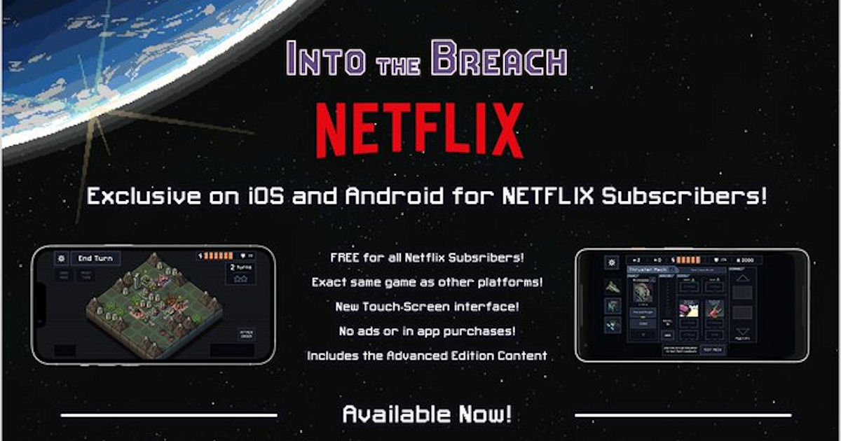 FREE Into the Breach for Netfl...