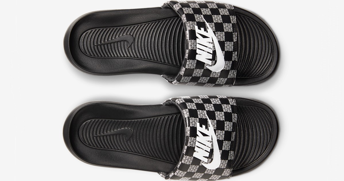 nike victori one men's printed slide sandals
