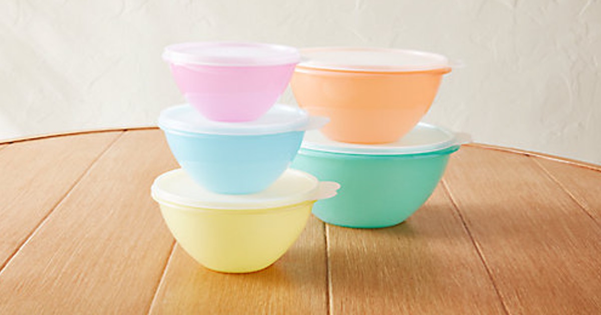Tupperware 5-Piece All-Purpose Bowls Set