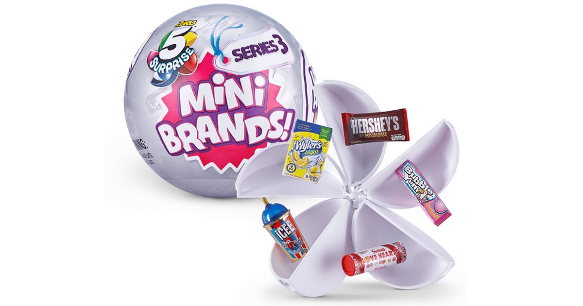 5 Surprise Mini Brands Series.