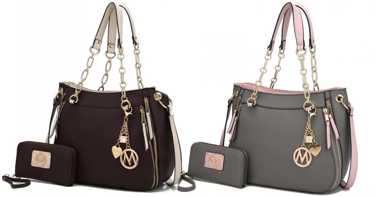 MKF Collection Lina Shoulder Bag with Wallet