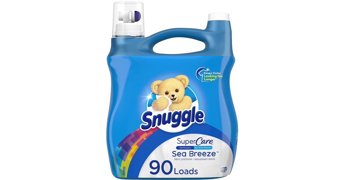 Snuggle SuperCare Liquid Softener ONLY 5.57 (Reg 14) Daily Deals