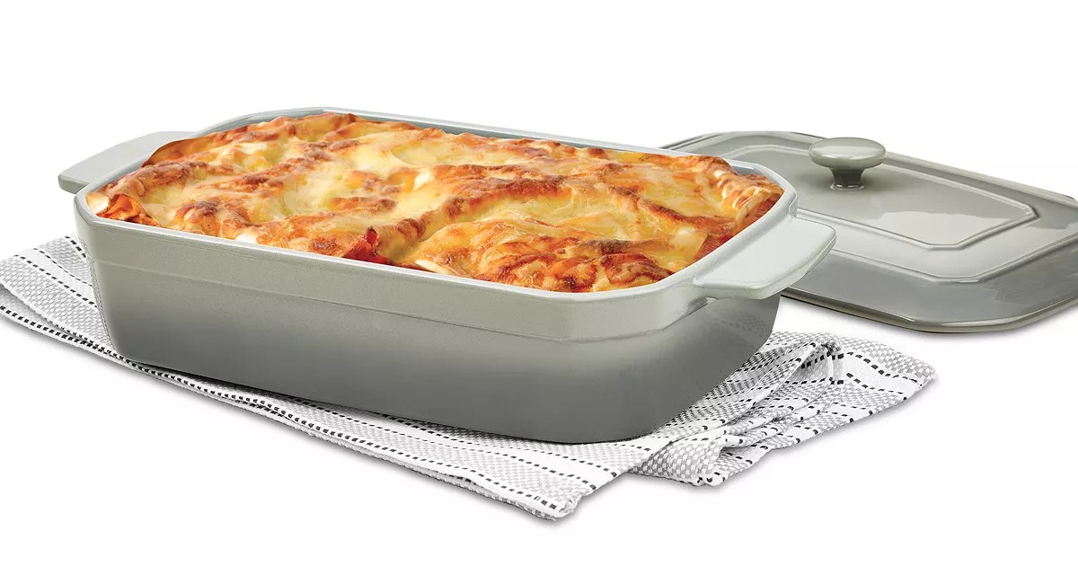 Martha Stewart Stoneware Lasagna Pan