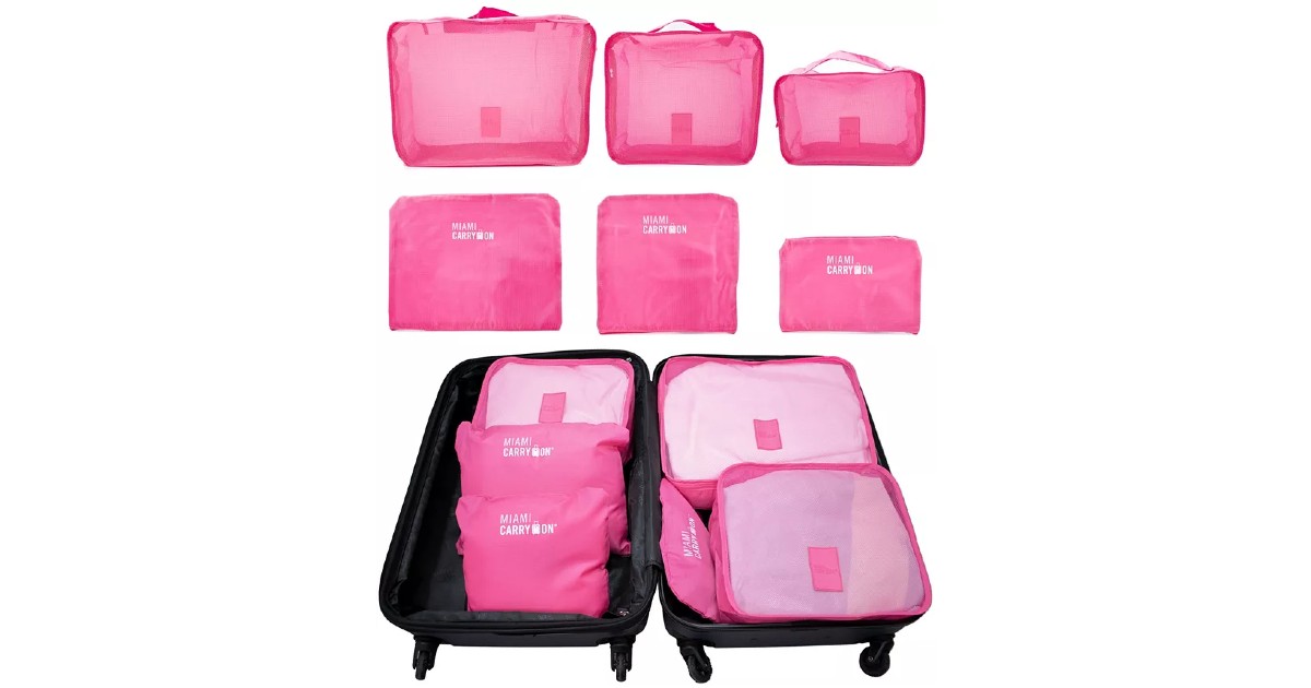 Miami Luggage Organizer 6-Pack