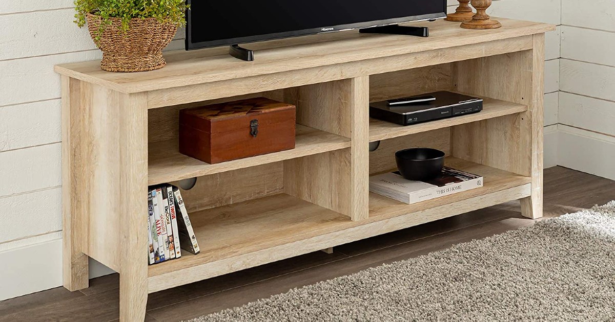 Classic 4 Cubby TV Stand 