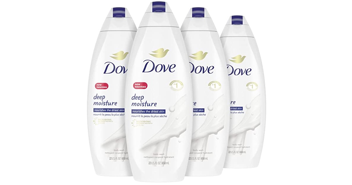 Dove Body Wash at Amazon