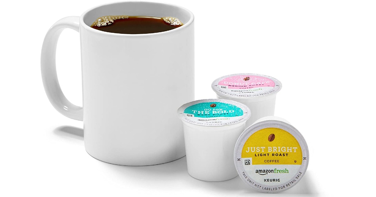 AmazonFresh Coffee K-Cups 60-ct Variety Pk