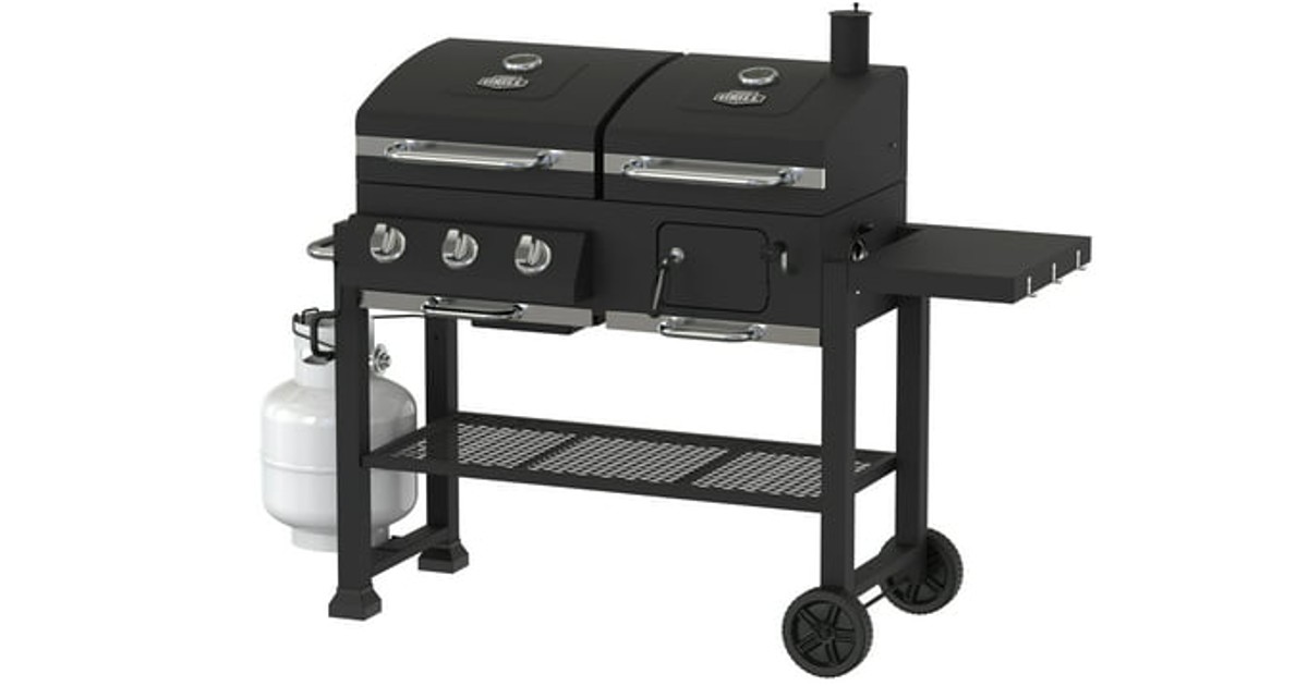 Expert Grill Gas & Charcoal Combo Grill