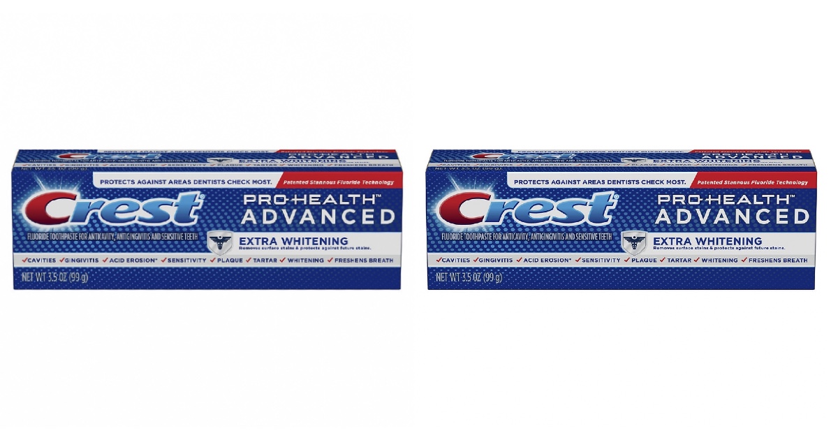 Crest Toothpaste at CVS ONLY 4...