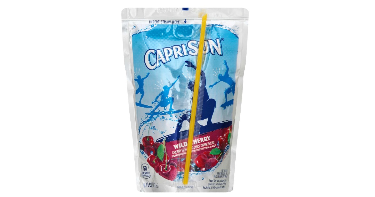 Capri Sun recalls thousands of pouches for possible cleaning solution  contamination