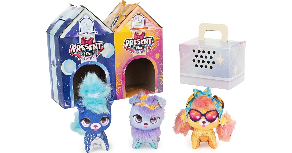 Present Pets 3-Pack Plush Toys