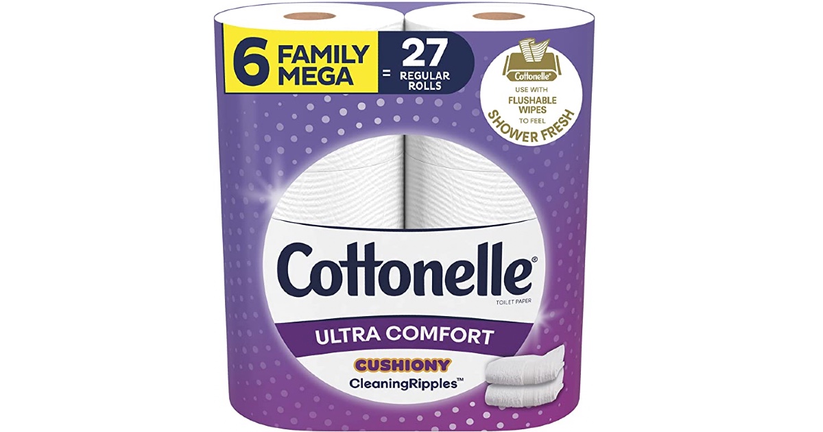 Cottonelle Toilet Paper at Amazon