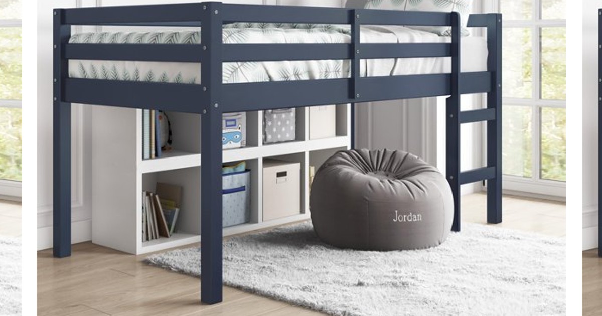 Benson Junior Twin Loft Bed ONLY 97.75 (Reg 200) Daily Deals & Coupons