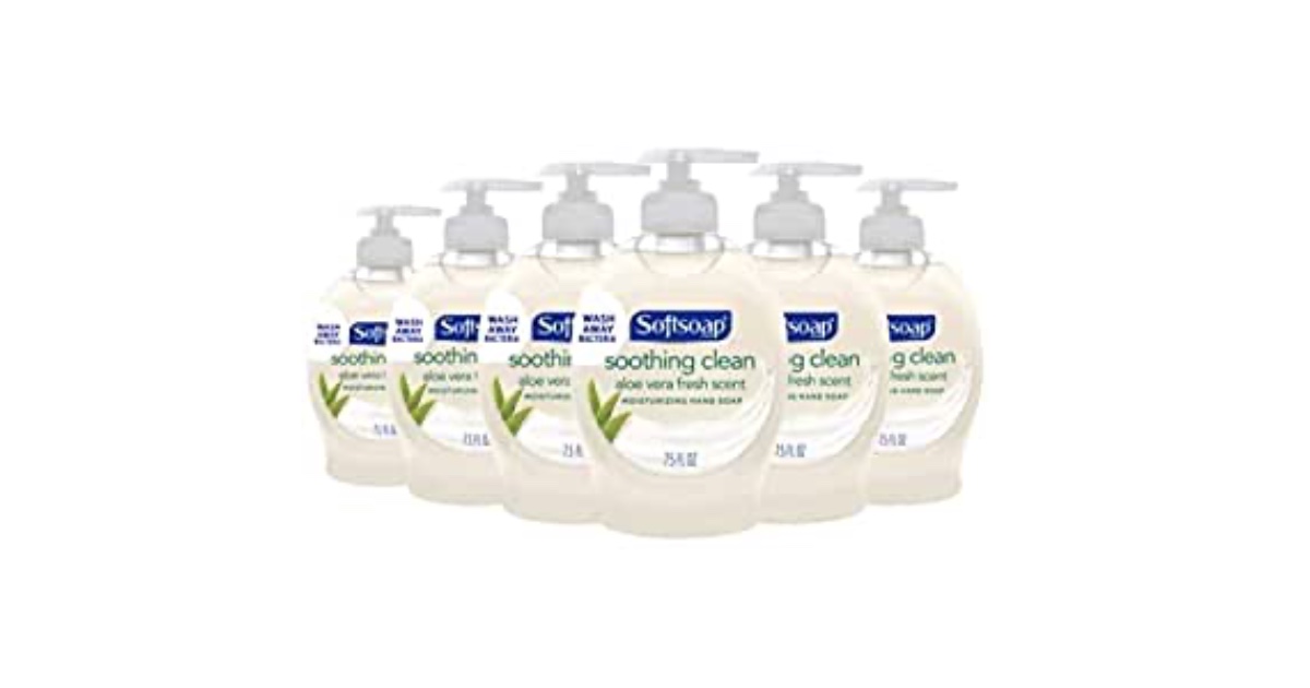 Softsoap Hand Soap 6pk ONLY 7.74 (Reg. 17.45) Daily Deals & Coupons