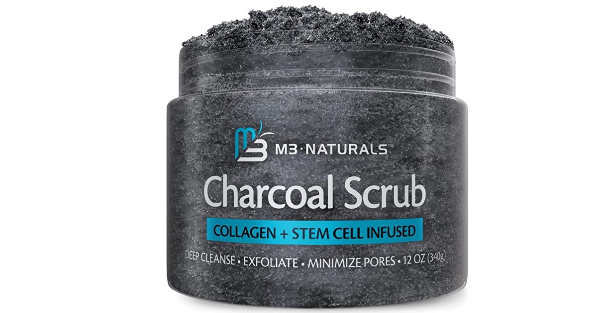 Charcoal Body Scrub ONLY 15.95 (Reg. 44.99) Daily Deals & Coupons