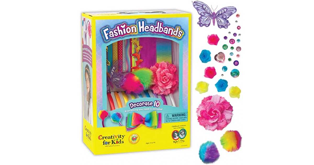 Fashion Headband Craft Kit at Amazon