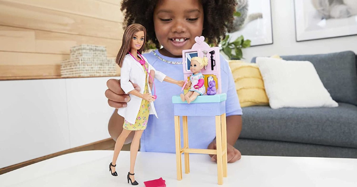 Barbie Pediatrician Playset at Amazon
