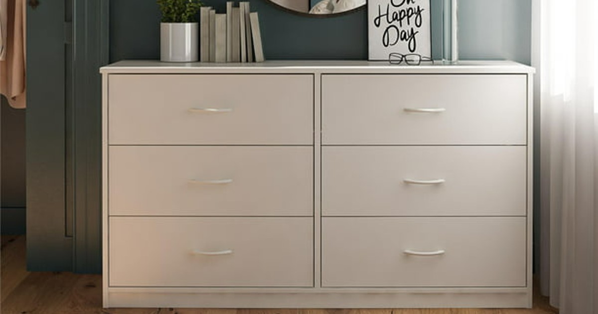 Mainstays 6-Drawer Dresser