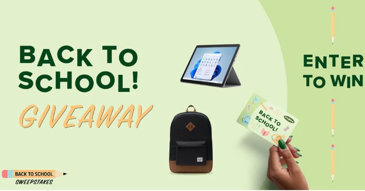 Flora Back to School Sweepstakes