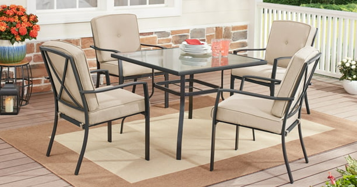 Mainstays 5-Piece Patio Dining Set