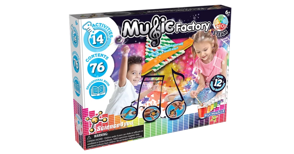 PlayMonster Science Music Factory ONLY 9.58 (Reg. 24.99) Daily
