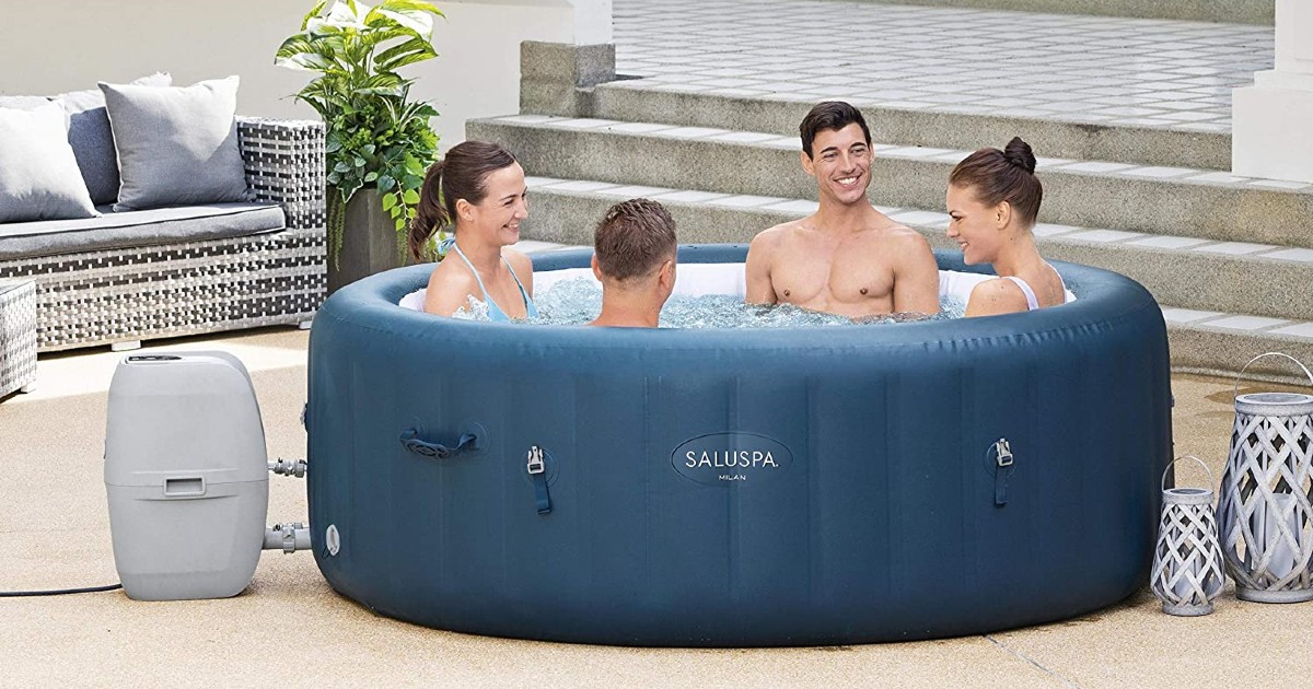 Bestway SaluSpa Inflatable Hot Tub ONLY 372.99 (Reg 990) Daily