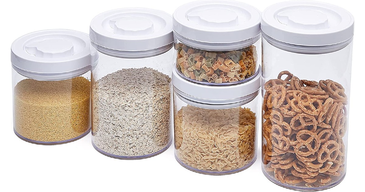 Amazon Basics 5-Pc Food Storage Containers