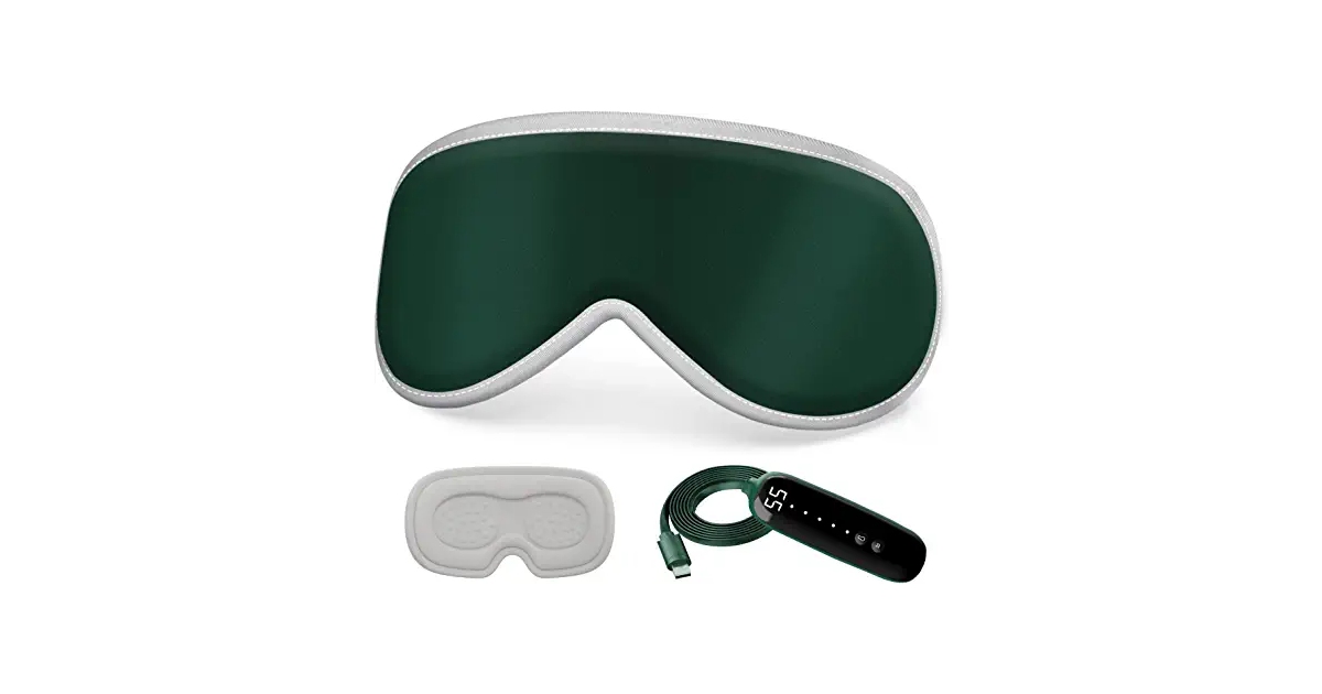 Heated Eye Mask ONLY 25 (Reg. 50) Daily Deals & Coupons