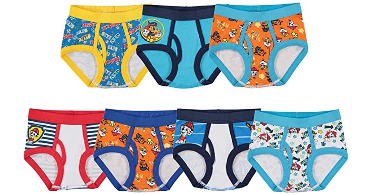 Paw Patrol 7-Pack Boy's Underwear