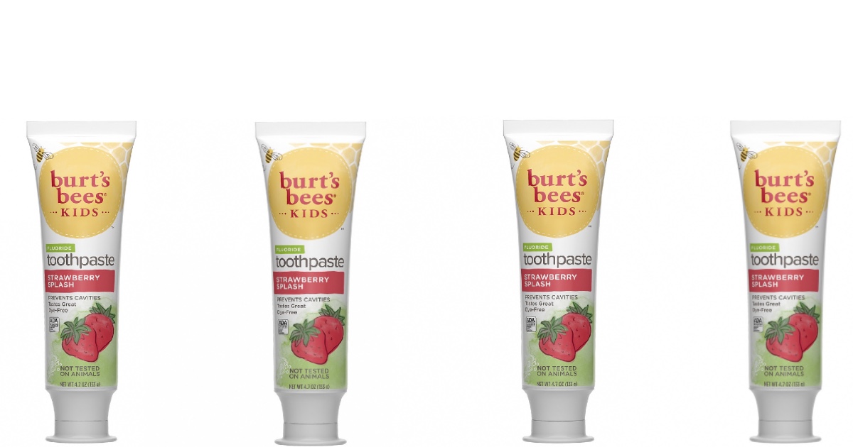 Burts Bees Kids Toothpaste at Walgreens