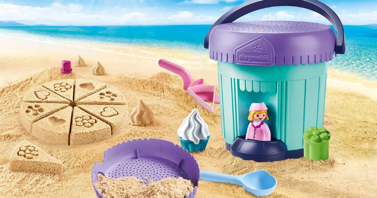 Playmobil Bakery Sand Bucket at Amazon