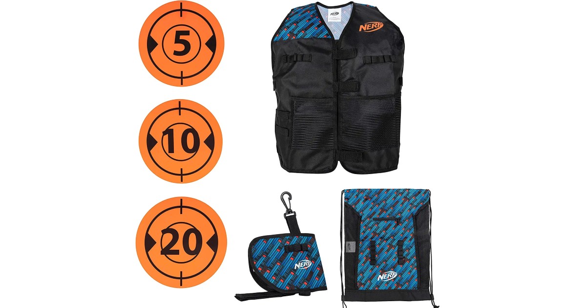 Nerf Tactical Gear Pack at Amazon